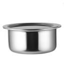 Cello Tri-Ply 14 cm Stainless Steel Cookware Tope with Lid 1 LTR | Tri-Ply Bottom Tope | Silver...