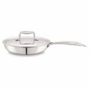 CELLO Tri-Ply 26 cm Stainless Steel Cookware Fry Pan 2.3 LTR | Tri-Ply Bottom Fry Pan with SS Lid | Induction and Gas Stove Friendly | Dishwasher Safe | Silver...