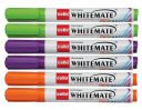Cello Whitemate Vivid Whiteboard Markers | Set of 6...