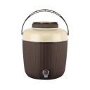 Cello Wow Insulated Water Jug | Wide Mouth for Cleaning 12 litres, Brown...