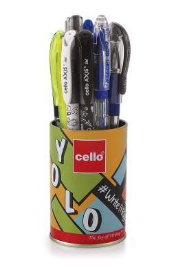 Cello Yolo Stationery Combo Pack (12 Stationery Items)