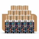 Cellux 2X Ultra Cover Gold Spray Paint | DIY, Quick Drying with Glossy Finish for Metal, Wood, Wall & Other Surfaces - 400 ML - Pack of 12 Spray Paints...