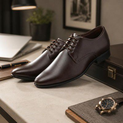 Centrino Formal Shoe for Men | Lace-Up Derby for Business & Casual Wear | (64055)