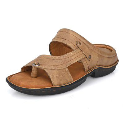 Centrino Men's 5951 Flip-Flops,Classical Thong Lightweight Quick-Dry, Heavy Density for Arch Support Comfort, Hand Stitched Chappal