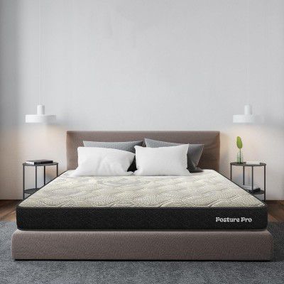 Centuary Mattresses Posture Pro 6-Inch King Size Orthopedic Support Copper Gel Memory Foam Mattress (78x72x6)