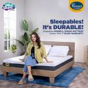 Centuary Mattresses Sleepables 6 Inch Bonnell Spring King Size Mattress with Antimicrobial Foam (78 * 72 * 6)...