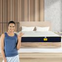 Centuary Mattresses Sleepables 6-Inch Double Size Orthopedic Memory Foam Back Support Pressure Relieving Roll Pack High Resilience (HR) Foam Mattress (72x48x6)...