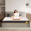 Centuary Mattresses Sleepables 6-Inch Queen Size Dual Comfort Hard and Soft Reversible Roll Pack High Resilience (HR) Foam Mattress (75x60x6)...