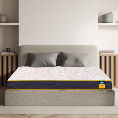 [Extra Rs.2355 OFF] Centuary Mattresses Sleepables | 7 Years Warranty | 6-Inch King Size Dual Comfort Hard and Soft Reversible Roll Pack High Resilience (HR) Foam Mattress (78x72x6)