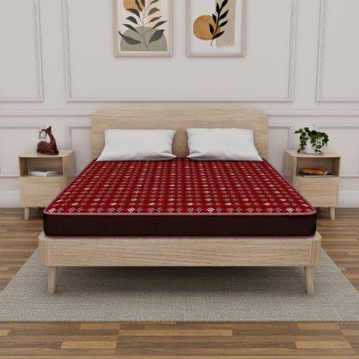 Centuary Mattresses Tuff 2.0 6-Inch Double Size Back Support Reversible Rebonded Foam Mattress (72x48x6)