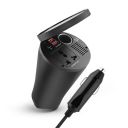 Ceptics 150W Car Charger Power Inverter Adapter - 12V DC to 220V AC with 4.8A Dual USB - Car Cigarette Lighter Socket with 1x Universal Input Socket – CE, ROHS, FCC Certified – Black...