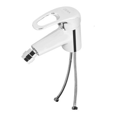 Cera F1002631 Single lever bidet mixer with 450mm braided connection pipe for Bathroom Fittings