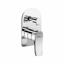 Cera Perla F1012721 Brass Single Lever Exposed Part of Concealed Diverter (Silver)...
