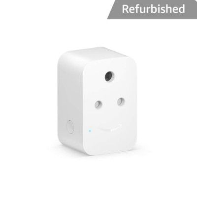 Certified Refurbished Amazon Smart Plug (works with Alexa) - 6A, Easy Set-Up
