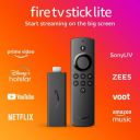 Certified Refurbished Fire TV Stick Lite with Alexa Voice Remote Lite | Stream HD Quality Video | No power and volume buttons...