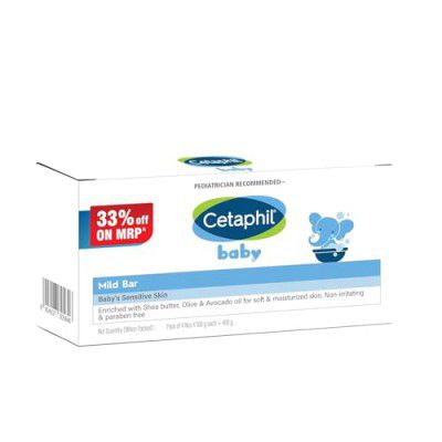 Cetaphil Baby mild Bar 4 * 100 gm