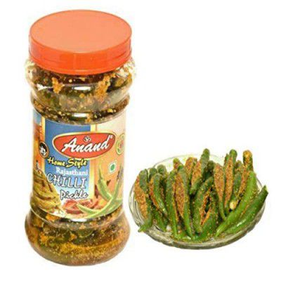 C&G INDIA Home Made Rajasthani Chilli Pickle 400 Gm