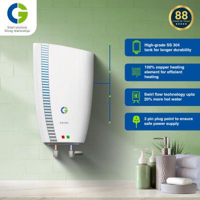 CG-IWHWSP05LX Welspa 5L | Instant Water Heater (Geyser) | SS 304 Grade Tank