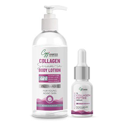 CGG Cosmetics 2% Collagen Serum in Body Lotion & FREE 10ml
