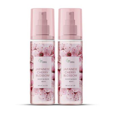 CGG Cosmetics Japanese Cherry Blossom Body & Hair Mist, 100 ML – PACK OF – 2