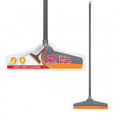 Chakaachak Shine Floor Wiper | Plastic & TPE Blade Wiper | Easy Grip