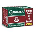Chandrika Classic Ayurvedic Handmade Soap, 125g (Pack of 6)...