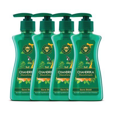 Chandrika Germ Shield Handwash - 200ml (Pack of 4)