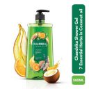 Chandrika Shower Gel 7 Essential herbs and coconut oil, 500ml...