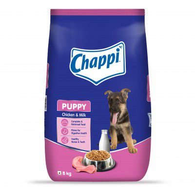 Chappi Puppy Dry Dog Food, Chicken & Milk, 7 KG