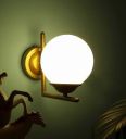 Charles Gold Iron Wall Sconces...