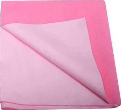 CheckMe Cotton Baby Bed Protecting Mat (Pink, Small)