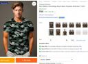 Checks & Squires Men Military Camouflage Round Neck Polyester Multicolor T-Shirt...