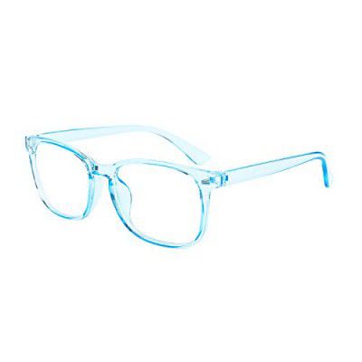 CHEERS DEVICES® Reading Glasses For Women Men Anti Glare Filter Lightweight Eyeglasses, Uv Blu Ray Light Filter Cut Reflection Protection Lens Tr90 Frames(Blue,3.5 x)