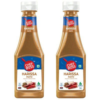 ChefBoss Harrisa Mayo Sauce | 600 gm (Pack of 2)