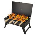 Chefman Compact Briefcase BBQ Grill for Outdoor Cooking...