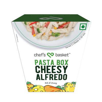 Chef's Basket Pasta Box Cheesy Alfredo, 2 X 237 g
