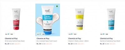 Chemist At Play Beauty Products at Flat 90% off