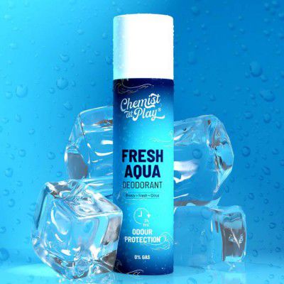 Chemist at Play Fresh Aqua Body Deo | 24 Hours Odour Protection | No Gas - Breezy Deodorant Spray - For Men & Women  (120 ml)