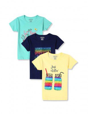 Cherokee by Unlimited Girls Regular T-Shirt