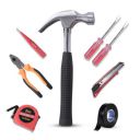 Cheston 8 Piece Hand Tool Kit | Non-Slip & Corrosion Resistant Handles | Multi-Utility Household & Professional Hand Tools | Screwdriver, Socket Set, Cutter, Pliers...