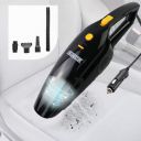 CHESTON Car Vacuum Cleaner 12V DC | Portable Handheld Interior Mini Vacuum for Car Seat Pet Hair & Multiple Uses | 4.5m Cord HEPA Filter & 4 Nozzle & Accessories | 100W Power 3500 pa+ Suction...