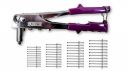 CHESTON HAND RIVETER Gun Kit Heavy Duty Single Hand Manual Riveter...