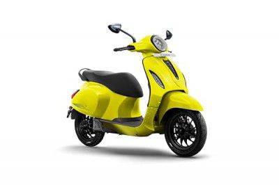 Chetak 2901 Electric Scooter by Bajaj Auto - with charger - Lime Yellow