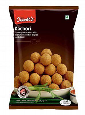 Chhedas - Kachori - Crispy Spicy Snack - with Spicy Mixture Filling - 350 Gm Pack of 1