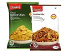 Chheda's - Yellow Banana Chips (300 Gm) and Golden Mix (350 Gm) | Banana Wafers | Indian Namkeen | Tasty Snacks | Ready to Eat - Combo Pack...