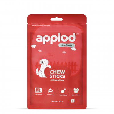 Chicken Liver Chew Sticks for Puppies & Adult Dogs | 70g