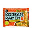 Chilli Cheese Korean Ramen - Zero Preservatives & No MSG - 100% Natural Ingredients & Veg - Instant Noodles Ready in 6 Mins - 100g...