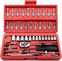 ChinuStyle High Quality 1/4-Inch Tool Ratchet Wrench Kit Household Socket Set  (Pack of 1)...