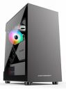 CHIPTRONEX NXT2 Silent Grey Mid Tower ATX Gaming Computer case |1x120 mm ARGB auto Running Fan, Metal Body, Tempered Glass Computer case, pc Cabinet, RGB Light, MATX MITX Support (case Without SMPS)...