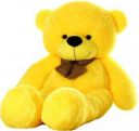 CHIRKUT Soft Toys 2 Feet Yellow Color Teddy Bear with Neck Bow Tie Soft Toys for Girls, Birthday Gift Boyfriend, Husband, Wedding, for Couple Special || 2 Feet Yellow...
